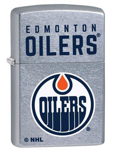 Zippo Lighter: NHL Hockey, Edmonton Oilers - Street Chrome 49371