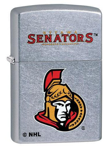 Zippo Lighter: NHL Hockey, Ottawa Senators - Street Chrome 49380