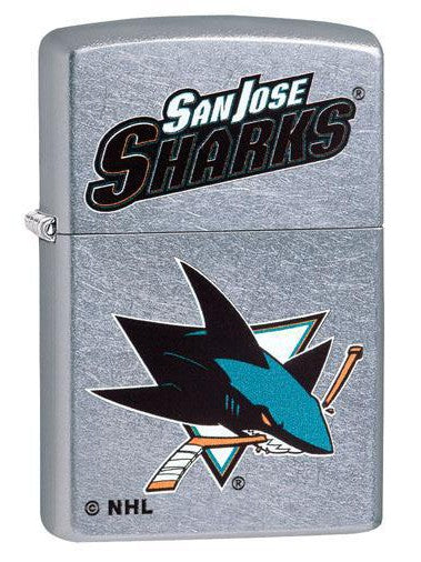 Zippo Lighter: NHL Hockey, San Jose Sharks - Street Chrome 49383