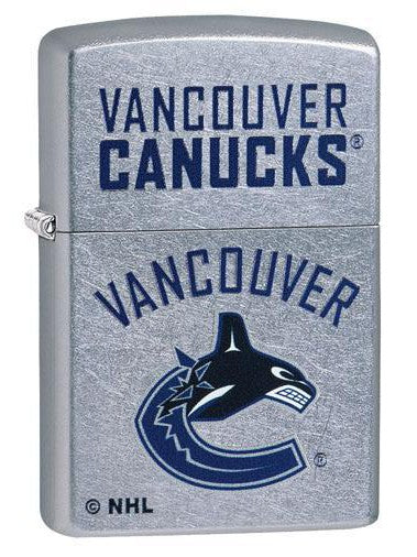 Zippo Lighter: NHL Hockey, Vancouver Canucks - Street Chrome 49387