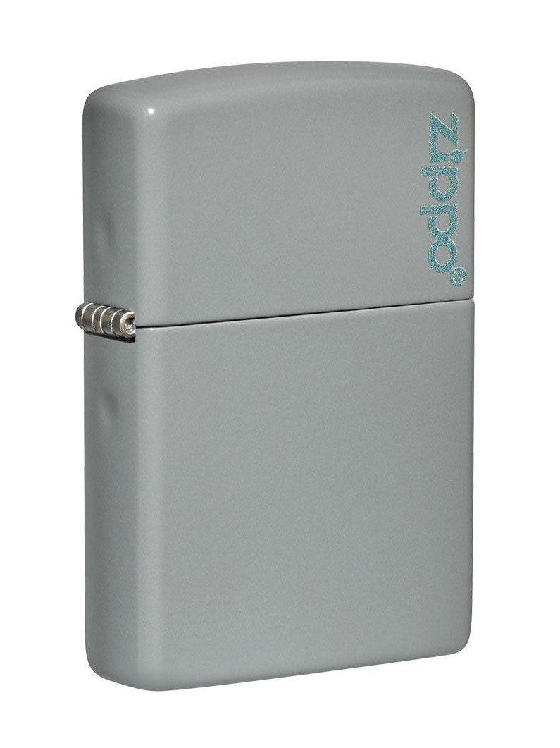 Zippo Lighter: Zippo Logo - Flat Grey 49452ZL
