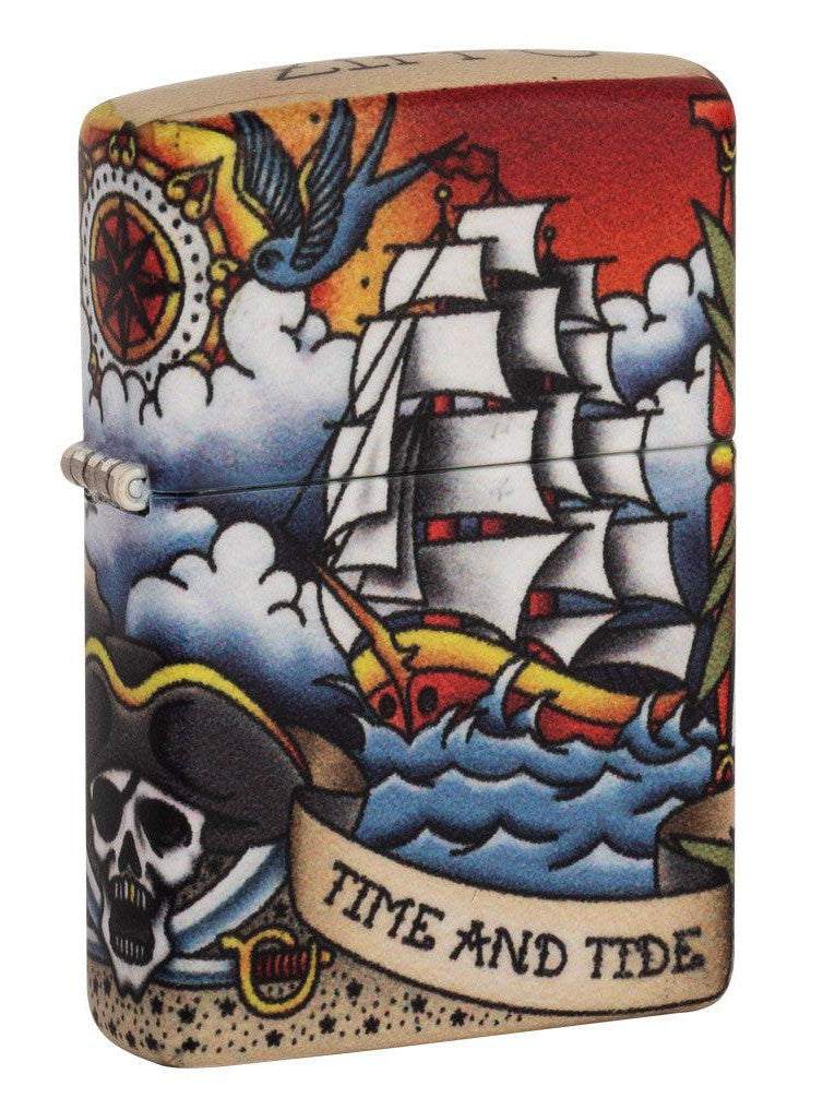 Zippo Lighter: Nautical Tattoo - 540 Color 49532