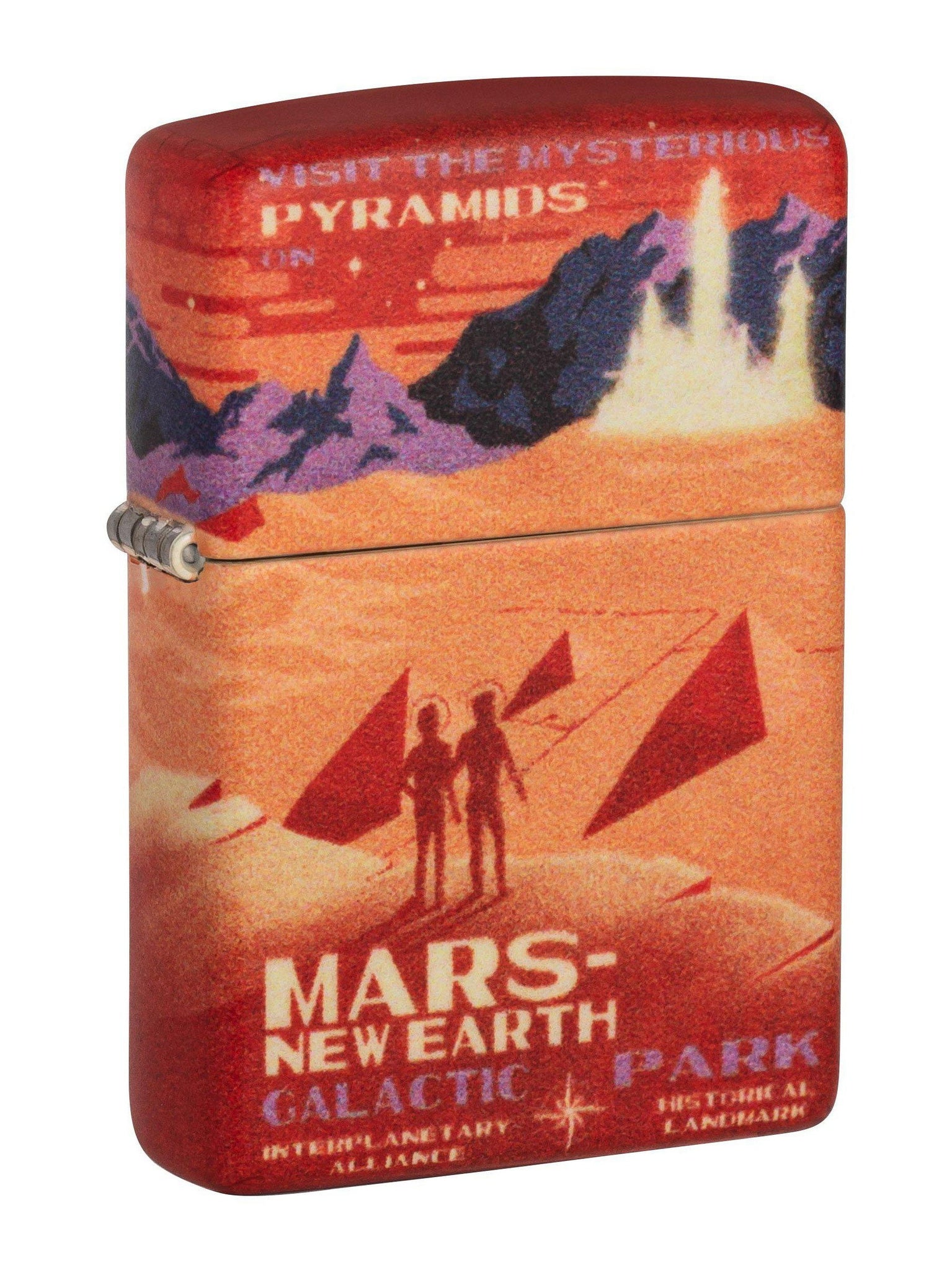 Zippo Lighter: Mars, New Earth Galactic Park - 540 Matte 49634