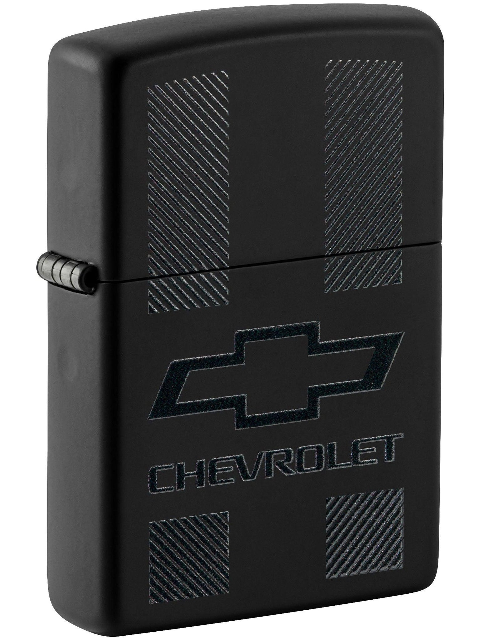 Zippo Lighter: Chevrolet Design - Black Matte 49759
