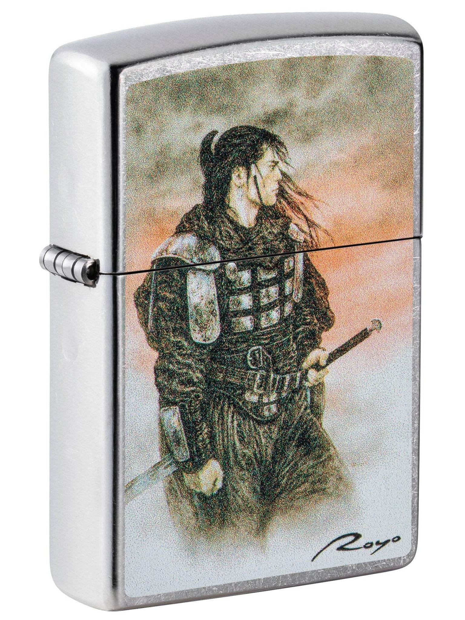 Zippo Lighter: Warrior by Luis Royo - Street Chrome 49767