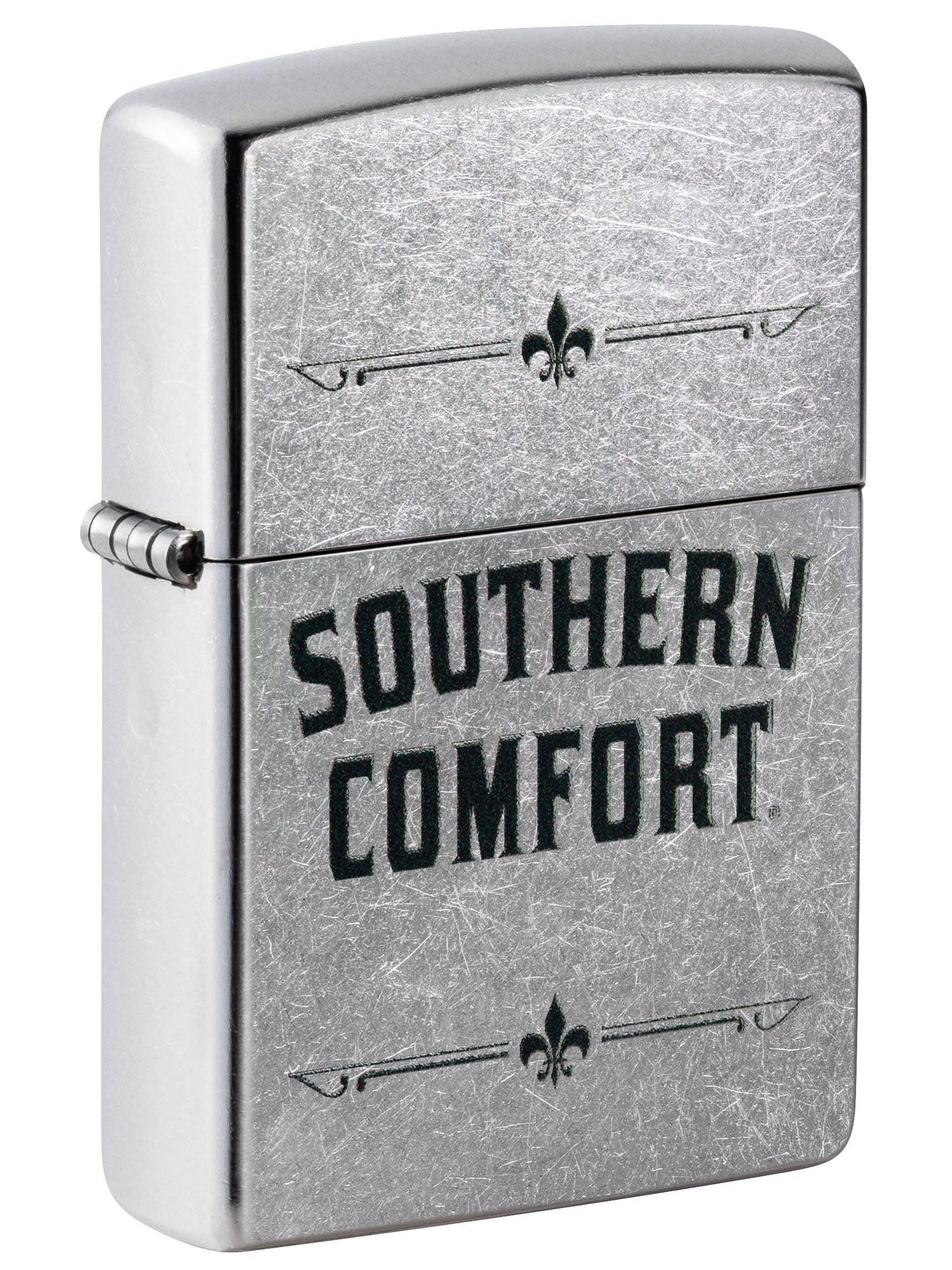 Zippo Lighter: Southern Comfort Logo - Street Chrome 49824