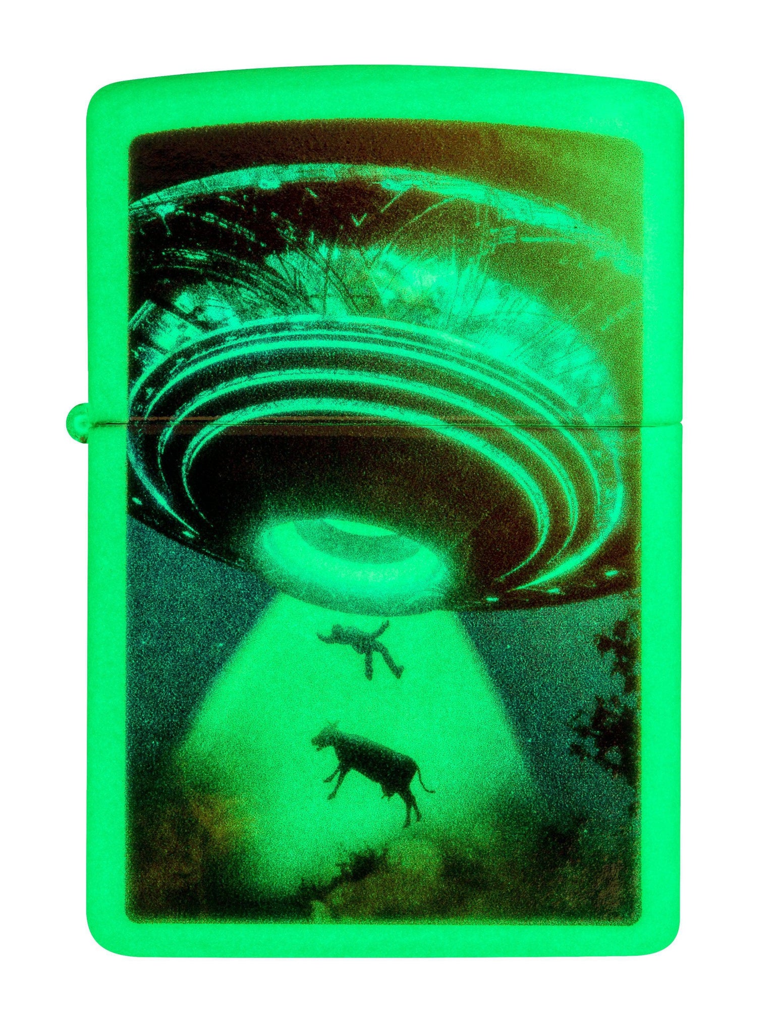Zippo Lighter: UFO Abduction - Glow in the Dark 49838