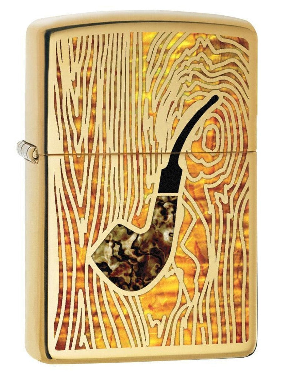 Zippo Pipe Lighter: Fusion Pipe - High Polish Brass 78213 (1975605723251)