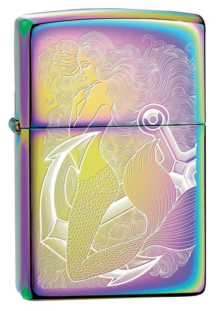 Zippo Lighter: Mermaid Engraved - Spectrum 80622 (4269198049395)
