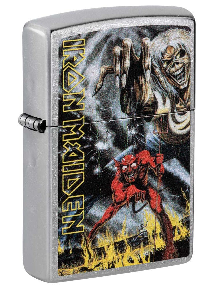 Zippo Lighter: Iron Maiden, The Number of the Beast - Street Chrome 81217