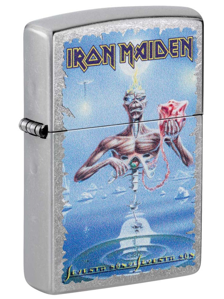 Zippo Lighter: Iron Maiden, Seventh Son of a Seventh Son - Street Chrome 81218
