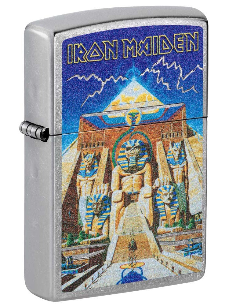 Zippo Lighter: Iron Maiden, Powerslave - Street Chrome 81219