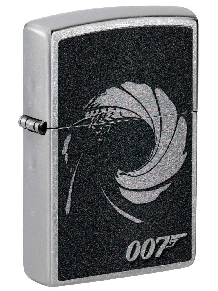 Zippo Lighter: James Bond 007 Gun Barrel - Street Chrome 81230
