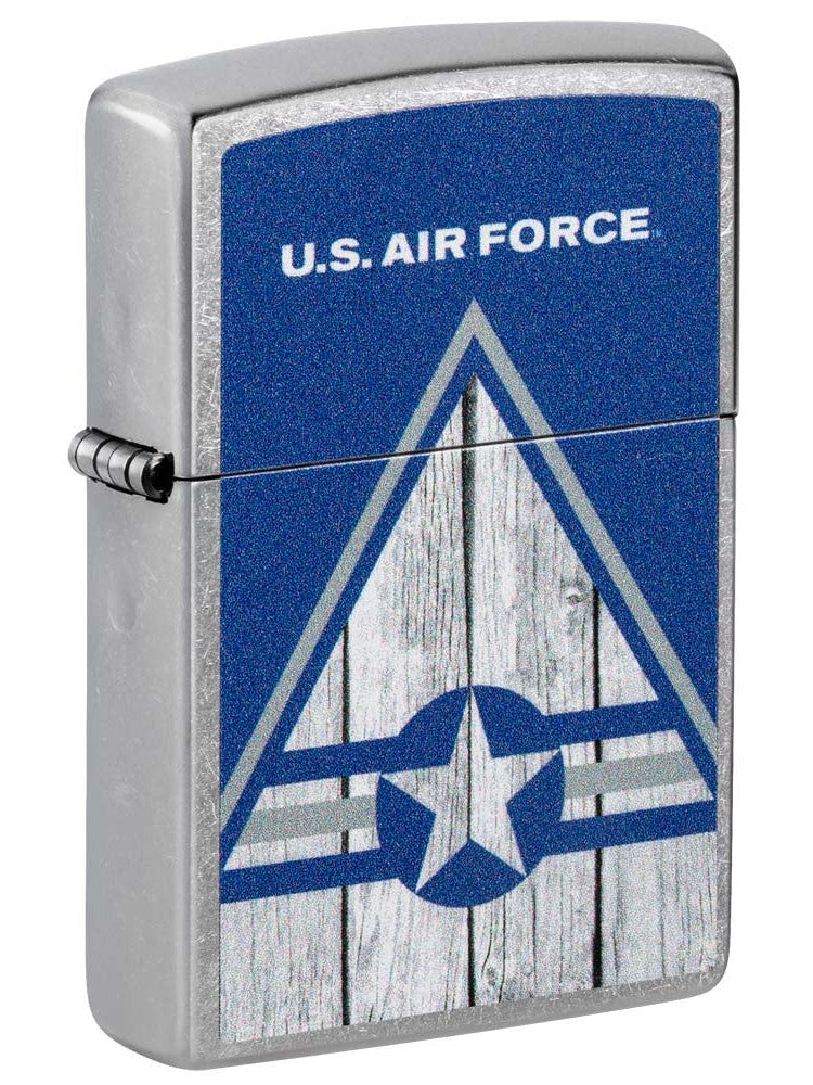 Zippo Lighter: U.S. Air Force Logo - Street Chrome 81251